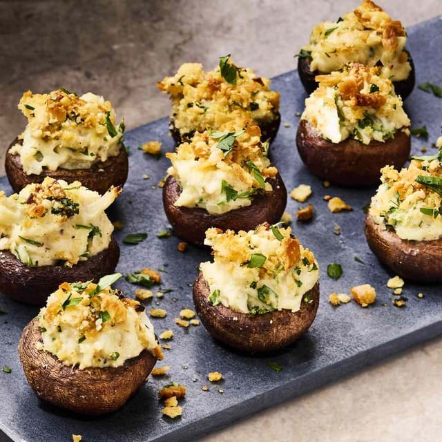 Stuffed Mushrooms.